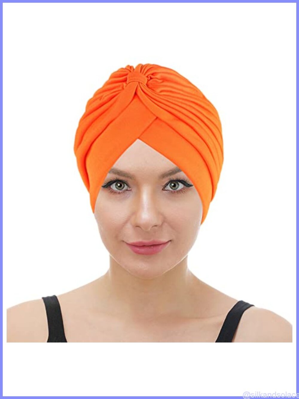 Cotton Blend Chemo Cap Turban Headwear Beanie Multi Function Headwrap